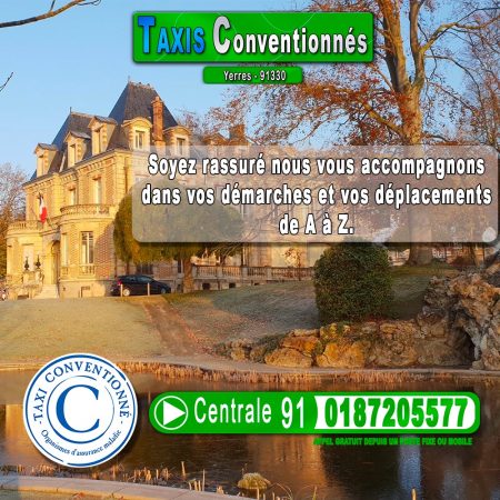 Taxi Conventionné YERRES 91330